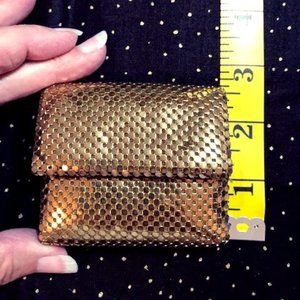 Whiting & Davis vintage small mesh wallet